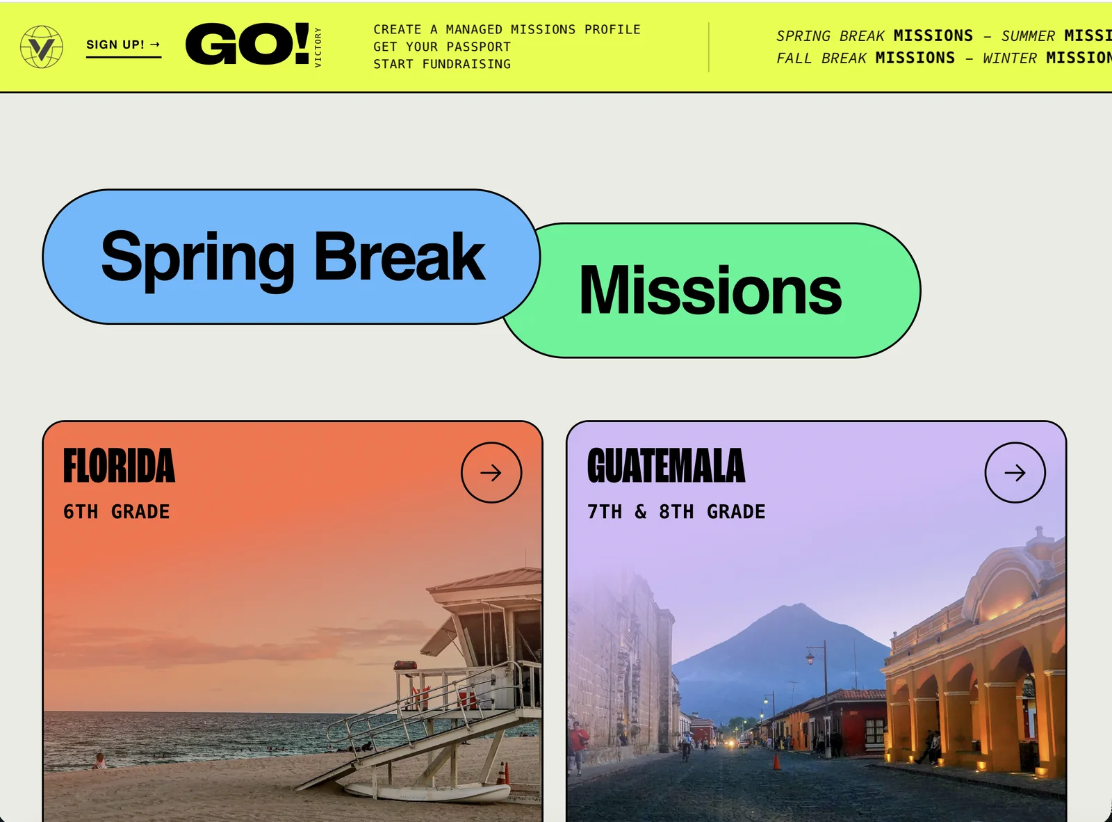 reach.victory.com — GO! Victory missions